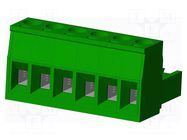 Connector: pluggable terminal block; plug; female; 12A; 300V; 1x6 AMPHENOL ANYTEK