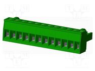 Pluggable terminal block; 5mm; straight; plug; female; for cable AMPHENOL ANYTEK