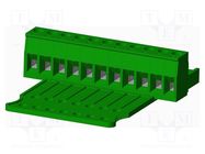 Pluggable terminal block; 5.08mm; straight; plug; female; UL94V-0 AMPHENOL ANYTEK