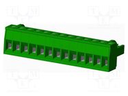 Pluggable terminal block; 5mm; straight; plug; female; for cable AMPHENOL ANYTEK