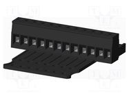 Pluggable terminal block; 5mm; straight; plug; female; for cable AMPHENOL ANYTEK