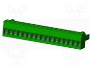 Pluggable terminal block; 5mm; straight; plug; female; for cable AMPHENOL ANYTEK