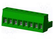 Connector: pluggable terminal block; plug; female; 12A; 300V; 1x8 AMPHENOL ANYTEK