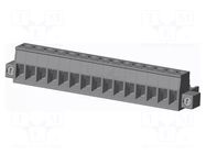 Connector: pluggable terminal block; plug; female; 12A; 300V; grey AMPHENOL ANYTEK
