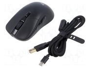 Mouse; black,red; USB A; wireless,optical,wired; 1.8m; 600mAh; 6h SAVIO