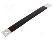 Braids; insulated earthing tape; W: 25mm; 35mm2; Ø1: 11mm; Ø2: 11mm CONNECT