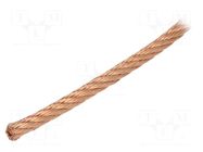 Braids; Shape: round; 7.5mm; copper strand HELUKABEL
