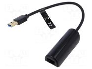 USB to Ethernet adapter; Ethernet,USB 3.0; chipset AX88179A VENTION
