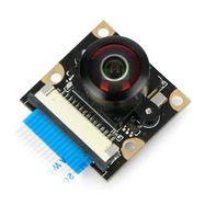 Camera HD G camera OV5647 5Mpx - wide-angle - for Raspberry Pi - Waveshare 14037