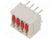 Switch: DIP-SWITCH; ON-OFF; Pos: 2; -25÷70°C; THT; DIP; Body: white TE Connectivity