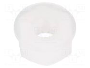 Nut; hexagonal; M3; 0.5; polyamide; natural ESSENTRA