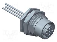 Connector: M12; socket; female; PIN: 5 AMPHENOL LTW