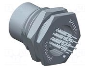 Connector: M12; socket; female; PIN: 12 AMPHENOL LTW