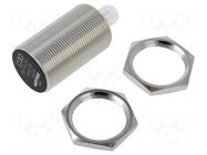 Sensor: inductive; OUT: NPN / NO; 0÷15mm; 10÷30VDC; M30; IP67; 200mA BALLUFF