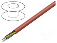 Wire; SiHF-J; 4G10mm2; Cu; stranded; silicone; red; -60÷180°C TKD