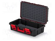 Toolbox; 585x360x217mm; polymer; HEAVY; 25kg KISTENBERG