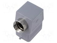 Enclosure for connectors: HDC; size 44.27; for cable; for latch ILME