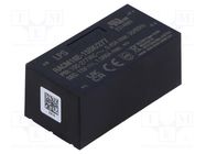 Converter: AC/DC; 16W; 85÷305VAC; Uout: 15VDC; Iout: 1066mA; 85% RECOM