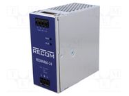 Power supply: switching; for DIN rail; 480W; 24VDC; 20A; 90÷264VAC RECOM