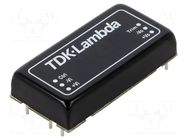 Converter: DC/DC; 40W; Uin: 9÷36VDC; Uout: 15VDC; Uout2: -15VDC; THT TDK-LAMBDA