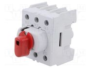 Switch-disconnector; Poles: 3; for DIN rail mounting; 80A; KU KATKO