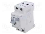 RCBO breaker; Inom: 6A; Ires: 30mA; Max surge current: 250A; 230VAC EATON ELECTRIC