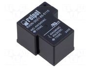Relay: electromagnetic; SPST-NO; Ucoil: 110VAC; 40A; max.110VDC RELPOL