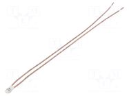 Sensor: thermostat; NC; 150°C; 2.5A; 250VAC; cables; ±5°C; 0.3m SYNFLEX