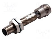 Sensor: inductive; OUT: PNP / NO; 0÷3mm; 10÷30VDC; M8; IP67; 100mA OMRON