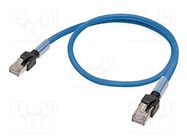 Connecting cable; XS6; IP20; 30VDC; 1A; 20m; -25÷75°C; Colour: blue OMRON