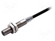 Sensor: inductive; OUT: PNP / NO; 0÷2mm; 10÷30VDC; M8; 2m; IP67 OMRON