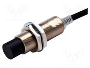 Sensor: inductive; OUT: PNP / NO; 0÷20mm; 10÷30VDC; M18; IP67; 100mA OMRON