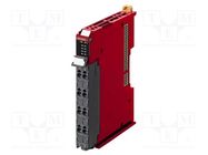 Module: extension; 24VDC; for DIN rail mounting; NX; 0÷55°C; IP20 OMRON