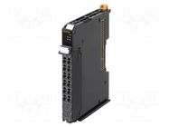 Module: in/out extension; 0÷55°C; IP20; NX; for DIN rail mounting OMRON