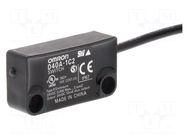 Safety switch: magnetic; D40A; IP67; Electr.connect: wires; 2m OMRON