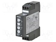 Voltage monitoring relay; for DIN rail mounting; K8DS-PM; SPDT OMRON