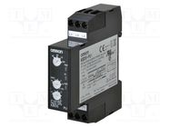 Voltage monitoring relay; for DIN rail mounting; K8DS-PU; SPDT OMRON