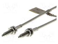 Sensor: fiber-optic; Range: 1350mm; IP67; Len: 2m; Housing: M4 OMRON
