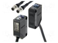 Sensor: photoelectric; transmitter,receiver; Range: 0÷15m; PNP OMRON