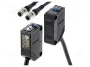 Sensor: photoelectric; transmitter,receiver; Range: 0÷15m; PNP OMRON