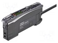 Sensor: optical fiber amplifier; PNP; Connection: cables; 2m OMRON