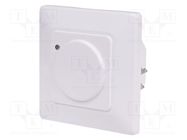 Sensor: microwave motion detector; Connection: screw terminals F&F