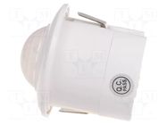 Sensor: movement; for building in,wall mount; 195÷265VAC; IP20 F&F