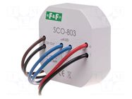 Dimmer; 12VDC; in mounting box; Leads: leads x3; 3A; 36W F&F