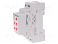 Timer; 0,1s÷24days; DPDT; 250VAC/8A; Usup: 12÷264VAC; 12÷264VDC F&F
