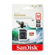 Memory card SanDisk Extreme 667x microSD 32GB 100MB / s UHS-I class 10 with adapter