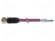Cable: for sensors/automation; M12; PIN: 5; straight; 10m; plug MURRELEKTRONIK