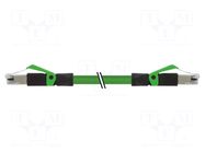 Patch cord; Cat: 5; RJ45 plug,both sides; stranded; Cu; 3m; PUR MURRELEKTRONIK