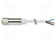 Connection lead; M12; PIN: 4; straight; 10m; plug; 32VAC; 7044; 32VDC MURR ELEKTRONIK