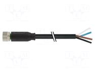 Cable: for sensors/automation; M8; PIN: 4; straight; 1.5m; plug MURRELEKTRONIK
